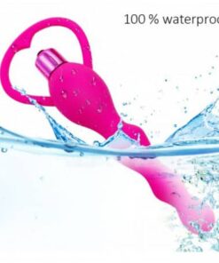 Crystal Anal Vibrating Butt Plug With Suction Cup BRCAD-015