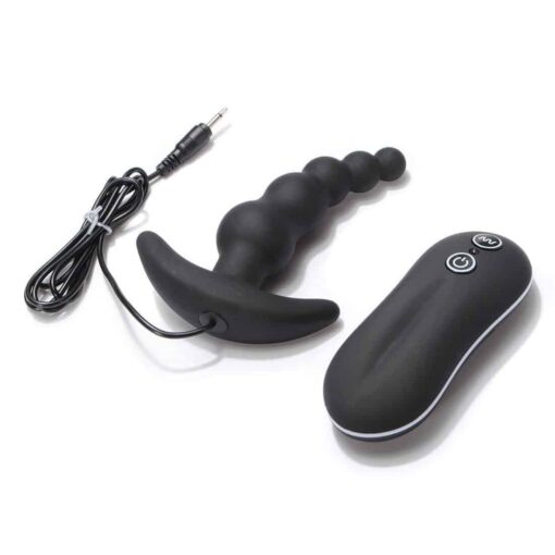 Beads Style Vibrating Anal Plug BRCAD-017