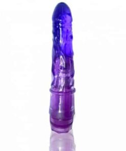Flexible multi speed control realistic jelly dildo vibrator BRCDVP-012