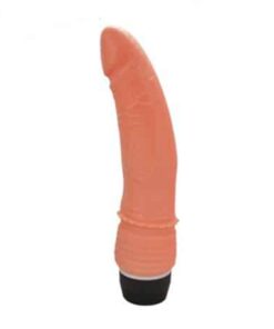 Ultra Slim Flexidick with vibrating Silicone BRCDVP-024