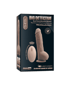 Big Detective Wireless Vibrator - 20 Speeds BRCDVP-046