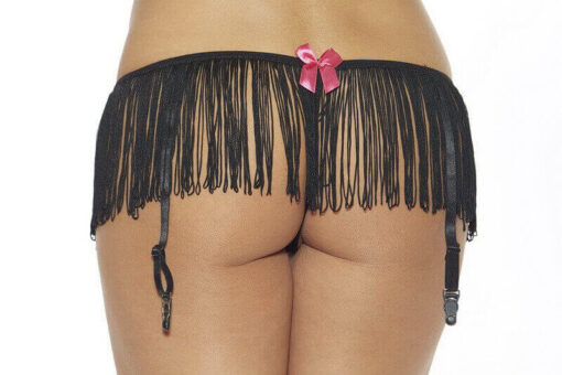 Fringed Crotchless Gartini