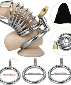 Metal Male Penis Lock, Chastity Device Cock Restraint