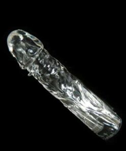 Full Ribbed Crystal Penis Sleeves BRCPS-011