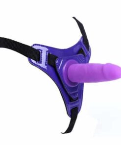 Ultra Elastic Harness Lesbian Strapon Dildo BRCSOD-010