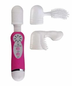 16 Speed Cordless Magic Wand Massager BRCVM-004